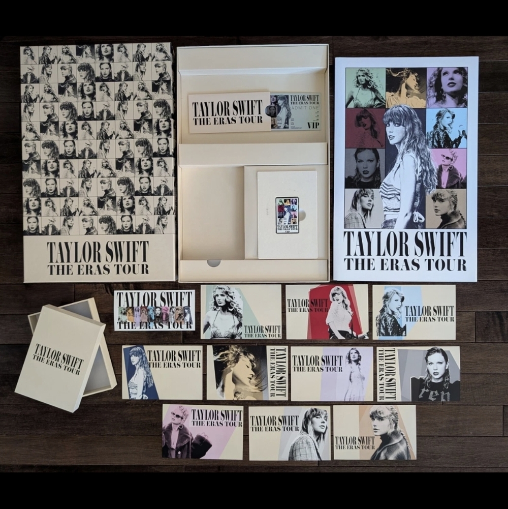Complete Taylor Swift The Eras Tour VIP Box Set, Foxborough, May 2023